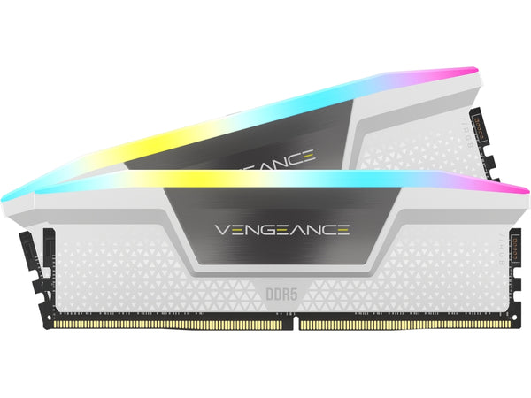 Corsair VENGEANCE RGB DDR5 CMH32GX5M2B6000C30W (DDR5-6000 CL30 16GB×2)