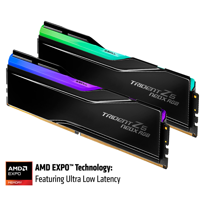 専用 3枚 G.Skill Trident Z5 NeoX RGB F5-6000A3636F16GX2-TZ5NXRN (DDR5-6000