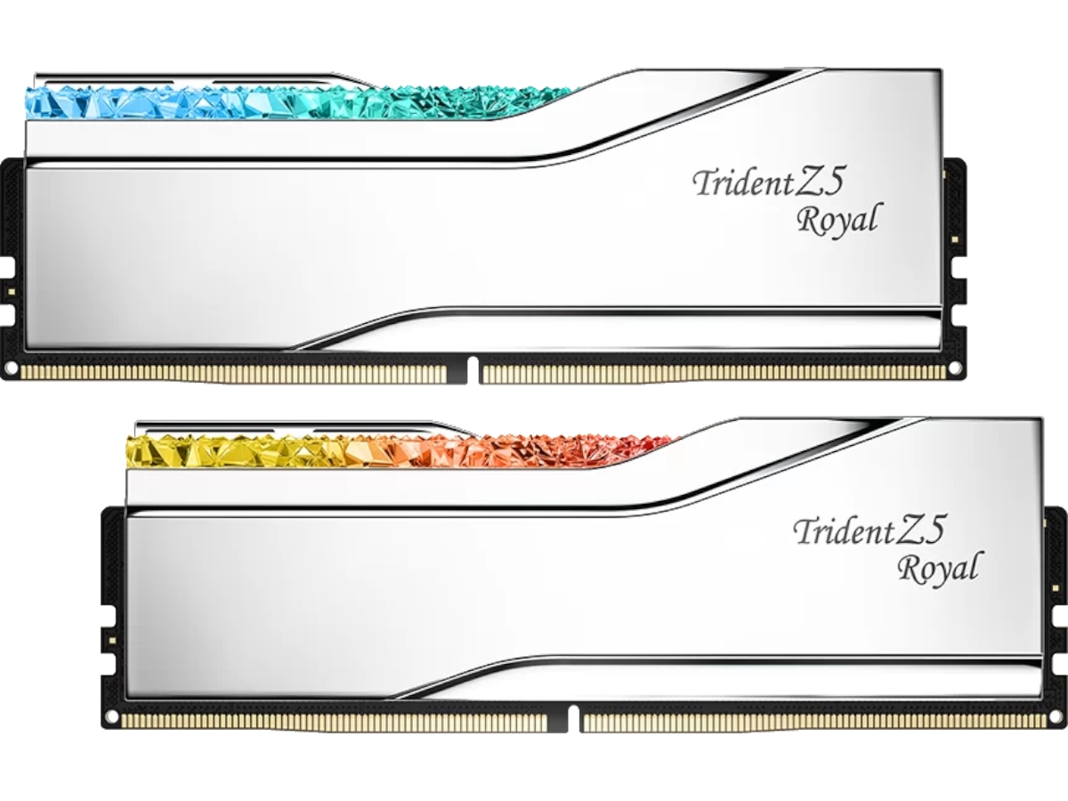 G.Skill Trident Z5 ROYAL RGB F5-6400J3239G16GX2-TR5S (DDR5-6400 CL32 1 /  OVERCLOCK WORKS