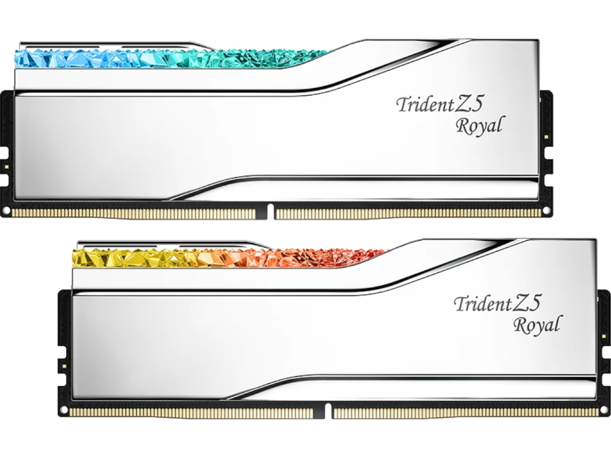 G.Skill Trident Z5 ROYAL RGB F5-8000J4048F24GX2-TR5S (DDR5-8000 CL40  24GB×2) 4580519697879