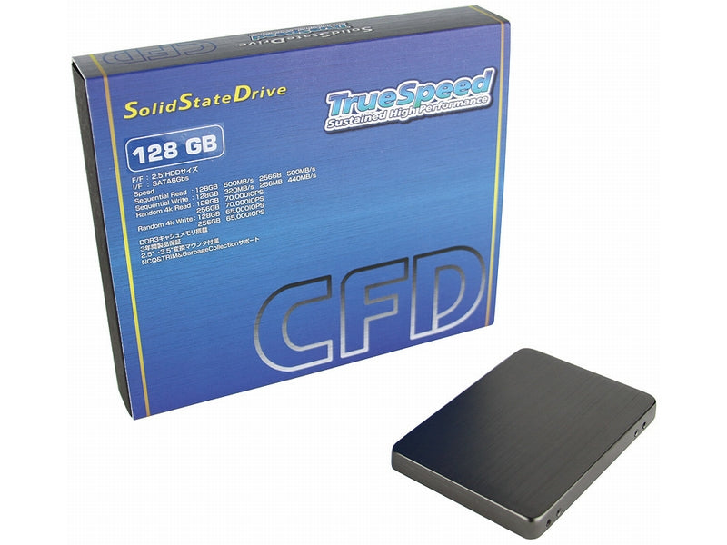 CFD CSSD-S6TM128NMPQ(SSD 2.5インチ 128GB)