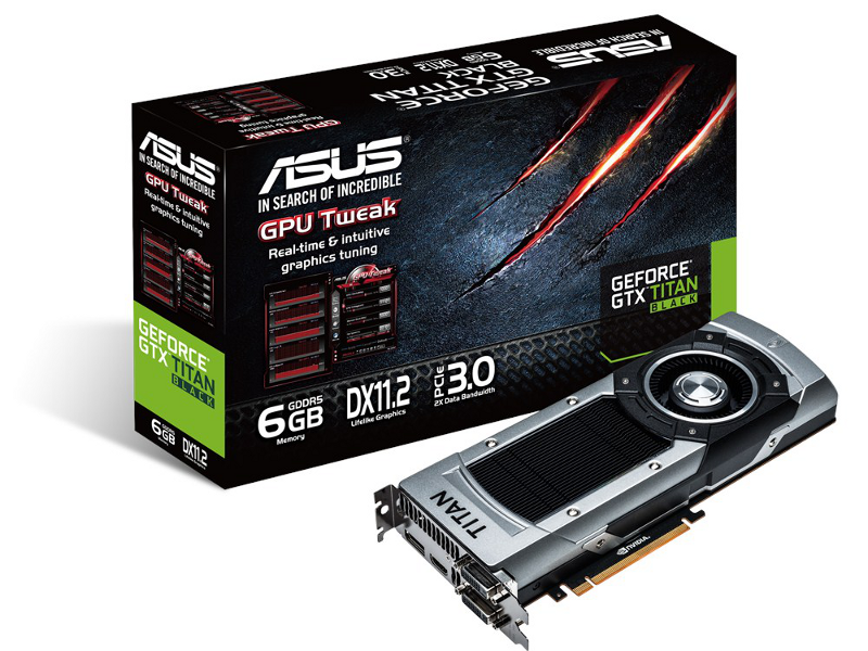ASUS GeForce GTX TITAN BLACK (GTXTITANBLACK-6GD5)
