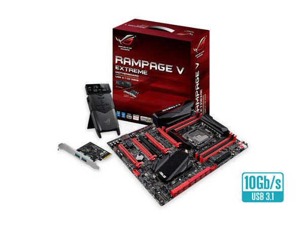 ASUS RAMPAGE V EXTREME/U3.1 GAMING / OVERCLOCK WORKS