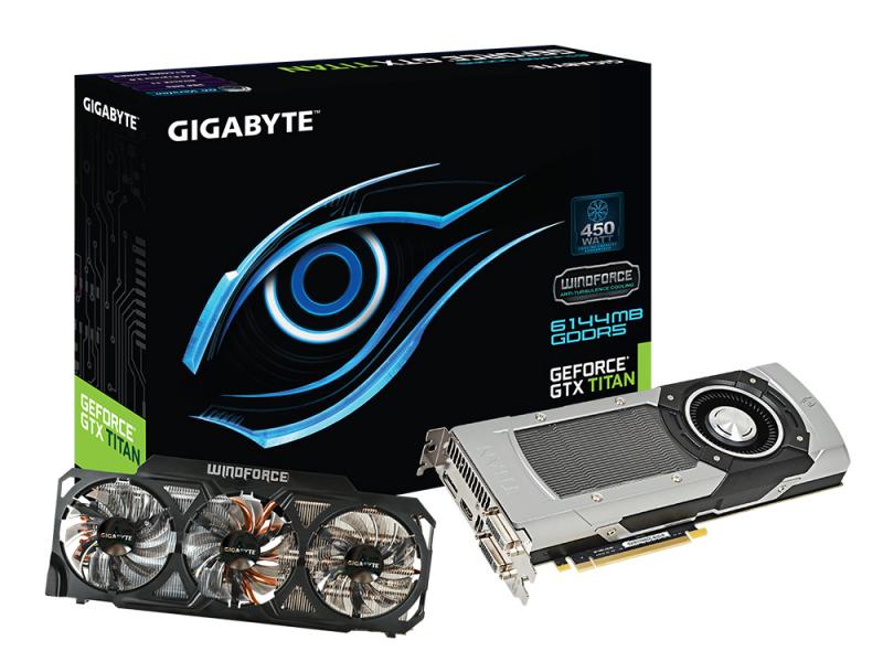 GIGABYTE GeForce GTX TITAN (GV-NTITANOC-6GD-B)