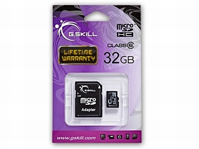 G.Skill FF-TSDG32GA-C6 Micro SDHC Card 32GB CLASS6