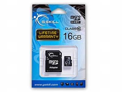 G.Skill FF-TSDG16GA-C10 MicroSDHCCard 16GB CLASS10