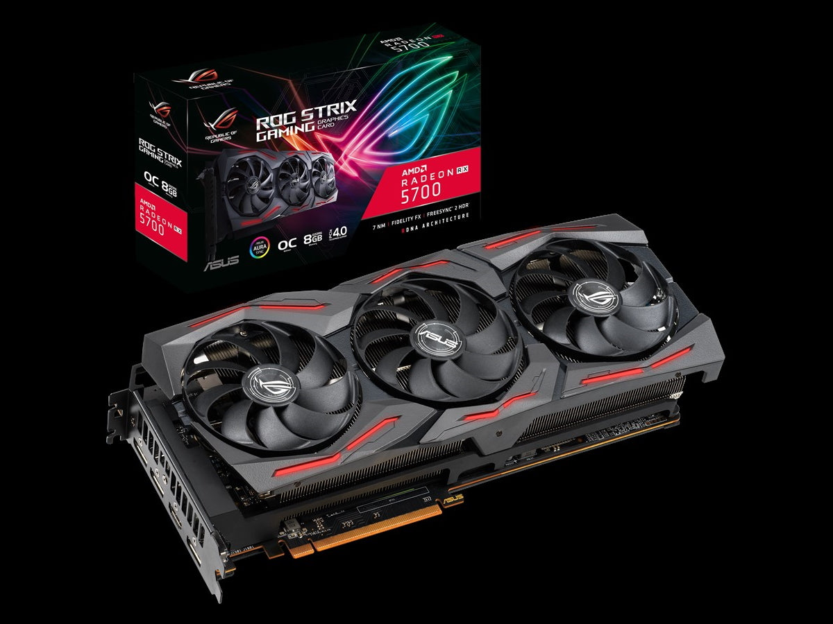 ASUS ROG-STRIX-RX5700-O8G-GAMING / OVERCLOCK WORKS