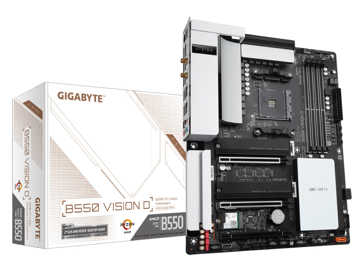 GIGABYTE B550 VISION D (rev. 1.0) / OVERCLOCK WORKS