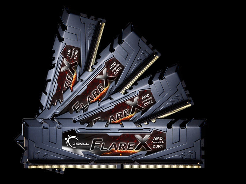 G.Skill F4-3200C14Q-32GFX (DDR4-3200 CL14 8GB×4) / OVERCLOCK WORKS