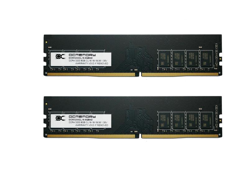 OCMEMORY OCM3200CL16D-16GBND 8gb×4枚 OCMEMORY OCM3200CL16D-16GBND (DDR4-3200 CL16 8GB×2) / OVERCLOCK WORKS