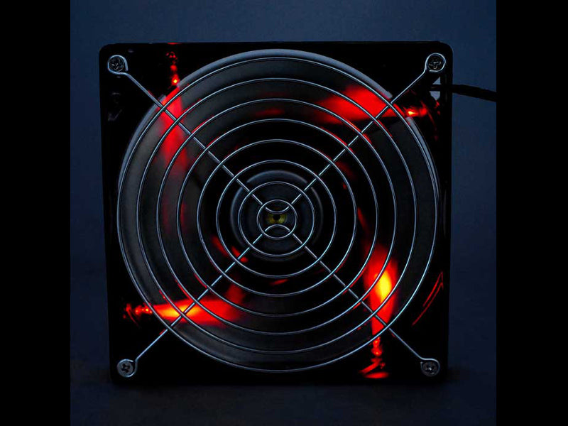 Prolimatech Vortex Fan Aluminum Series (Red LED)