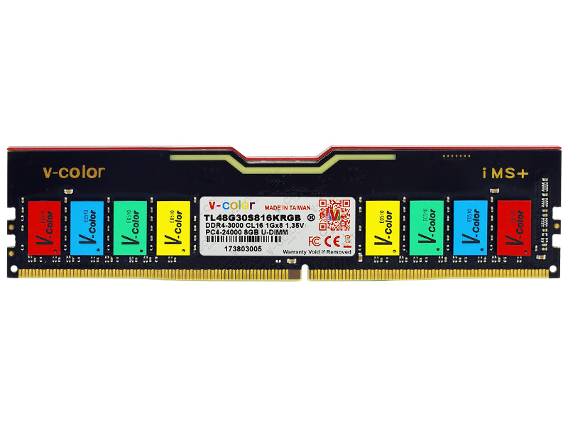 V-Color Skywalker RGB TL48G30S816KRGB (DDR4-3000 CL16 8GB×2 ...