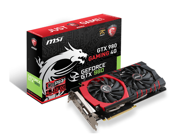 MSI GeForce GTX 980 (GTX 980 GAMING 4G P) / OVERCLOCK WORKS