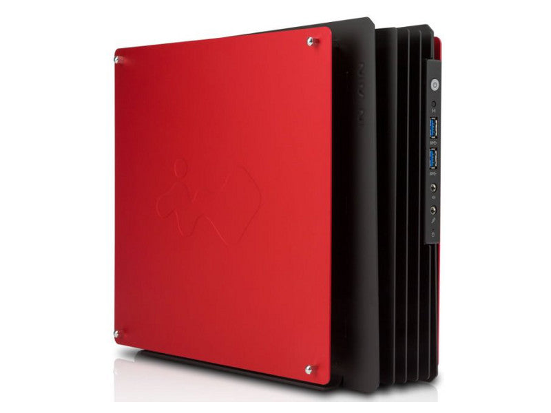 ブルー【美品】 IW-CA02ITX/B mini H-Frame WIN IN IN OVERCLOCK / (ブラックレッドモデル) CA02/ITX/R Mini H-Frame WIN PCケース(自作PC用)