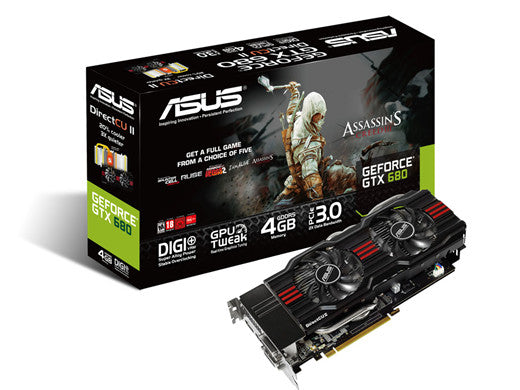 ASUS GTX680-DC2G-4GD5 / OVERCLOCK WORKS