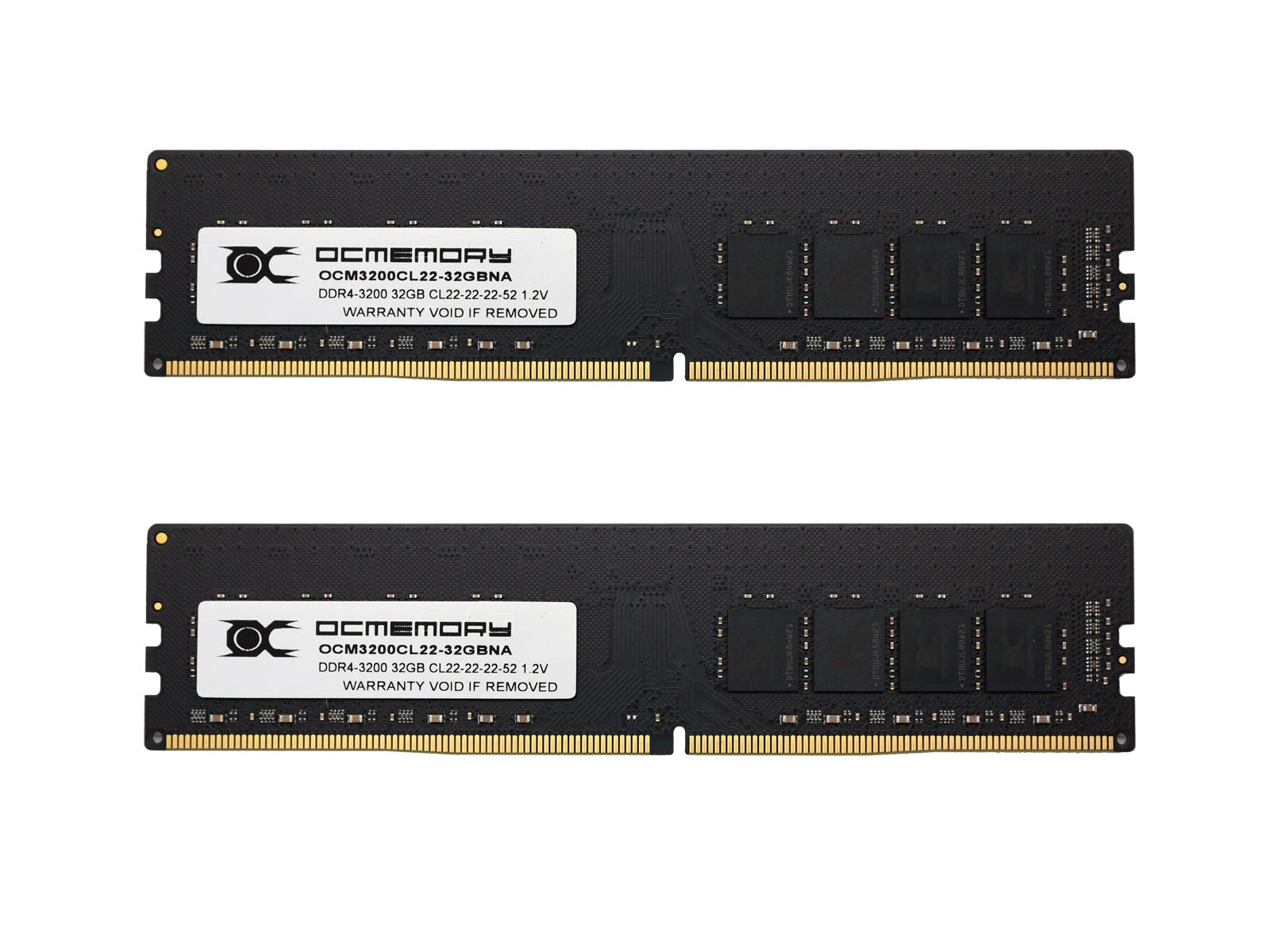 OCMEMORY OCM3200CL22D-64GBNA (DDR4-3200 CL22 32GB×2) / OVERCLOCK WORKS