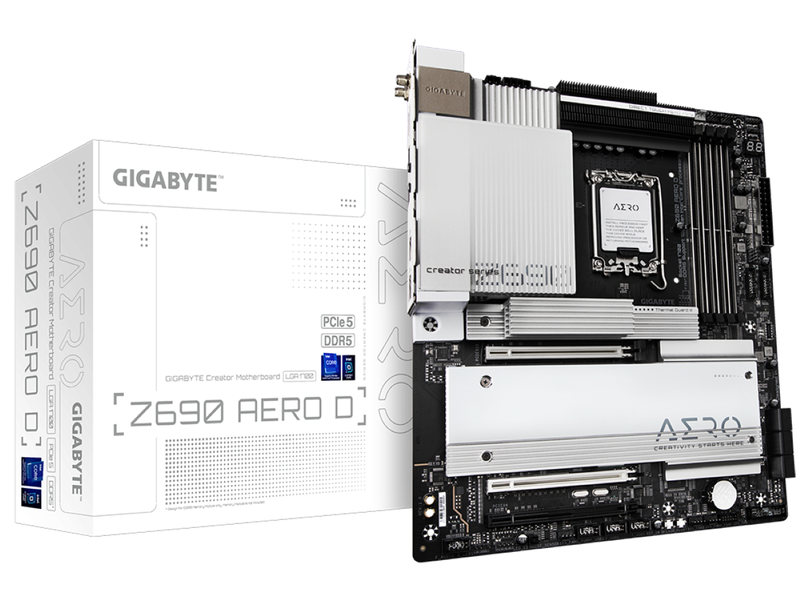 Intel 12Gen 3点セット【Intel Core i5-12600K + GIGABYTE Z690 AERO D (rev. 1.0) + G.SKill Trident Z5 RGB F5-5600U3636C16GX2-TZ5RS (DDR5-5600 CL36 16GB×2)