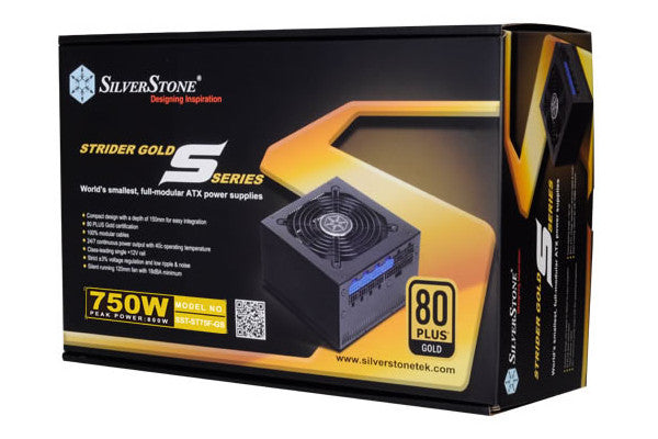 SilverStone Strider Gold SST-ST75F-GS (750W) / OVERCLOCK WORKS