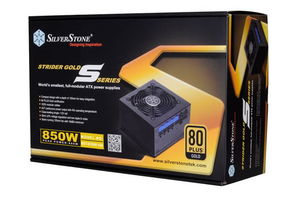 SilverStone Strider Gold SST-ST85F-GS (850W) / OVERCLOCK WORKS