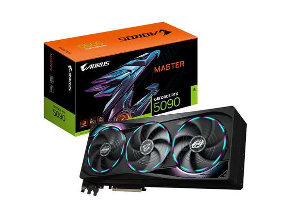 【完売しました。】GIGABYTE AORUS GeForce RTX 5090 MASTER 32G 入荷しました。