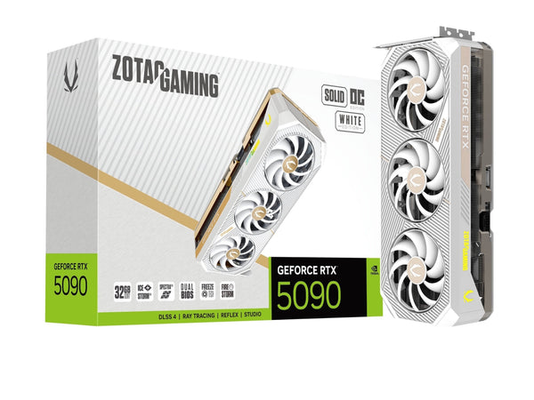 【完売しました。】ZOTAC GAMING GeForce RTX 5090 SOLID OC White Edition