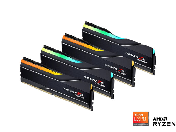 G.Skill Trident Z5 Neo RGB F5-6000J3644D64GX4-TZ5NR (DDR5-6000 CL36 64GB×4) 4580519699798