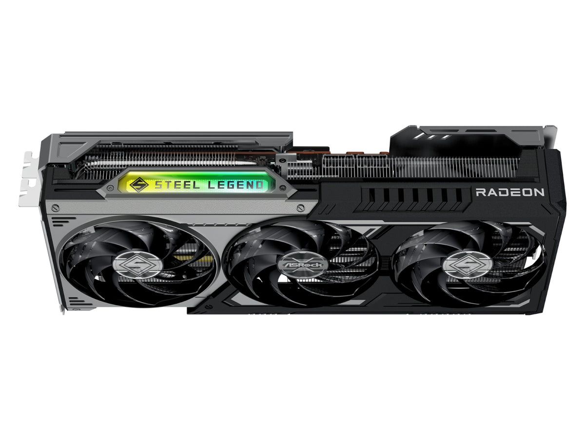 ASRock AMD Radeon RX 9070 XT Steel Legend Dark 16GB