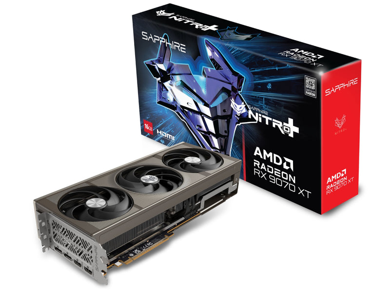 SAPPHIRE NITRO+ Radeon RX 9070 XT GAMING OC 16GB GDDR6