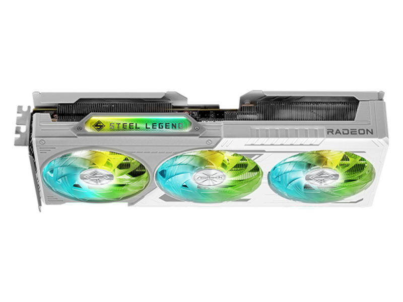 ASRock AMD Radeon RX 9060 XT Steel Legend 16GB OC / OVERCLOCK WORKS ASRock AMD Radeon RX 9060 XT Steel Legend 16GB OC / OVERCLOCK WORKS