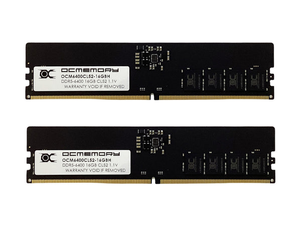 OCMEMORY OCM6400CL52D-32GBH (DDR5-6400 CL52 16GB×2) 4580211918654