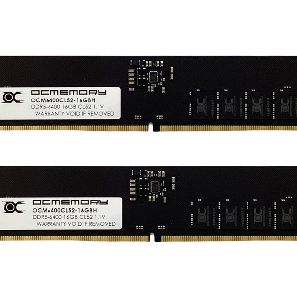 OCMEMORY OCM6400CL52D-32GBH (DDR5-6400 CL52 16GB×2