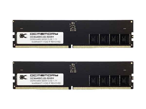 OCMEMORY OCM6400CL52D-64GBH (DDR5-6400 CL52 32GB×2) 4580211918661