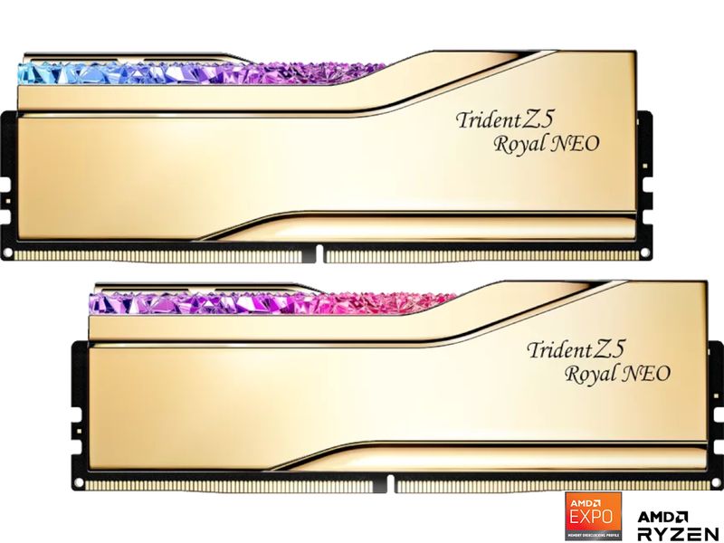 G.Skill Trident Z5 Royal Neo F5-8000J3848H16GX2-TR5NG (DDR5-8000 CL38 16GB×2) 4580519698340