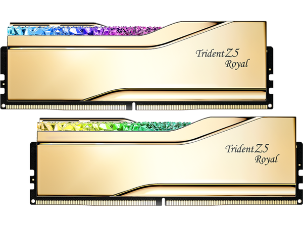 G.Skill Trident Z5 Royal F5-6000J2836G32GX2-TR5G (DDR5-6000 CL28 32GB×2) 4580519699286
