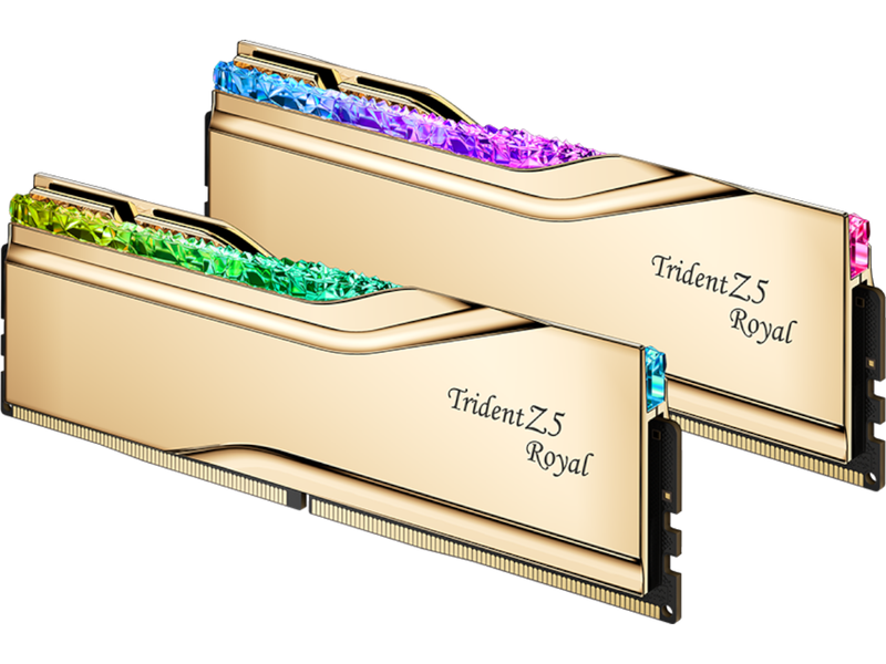 G.Skill Trident Z5 ROYAL RGB F5-8000J4048F24GX2-TR5G (DDR5-8000 CL40  24GB×2) 4580519697886