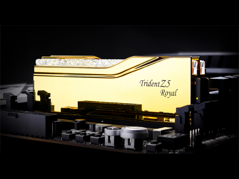 G.Skill Trident Z5 Royal F5-6000J2836G32GX2-TR5G (DDR5-6000 CL28 32GB×2) 4580519699286