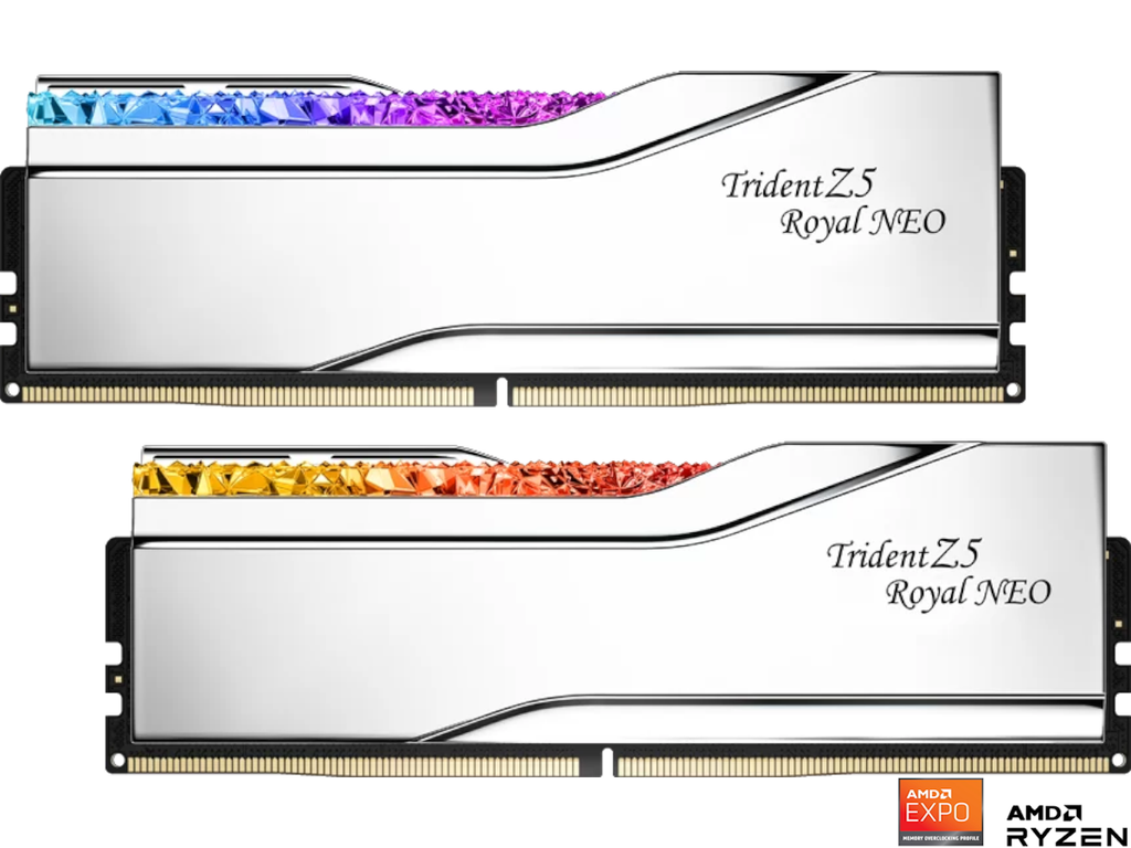 G.Skill Trident Z5 Royal Neo F5-6000J2636H16GX2-TR5NS (DDR5-6000 G.Skill Trident Z5 Royal Neo F5-6000J2636H16GX2-TR5NS (DDR5-6000
