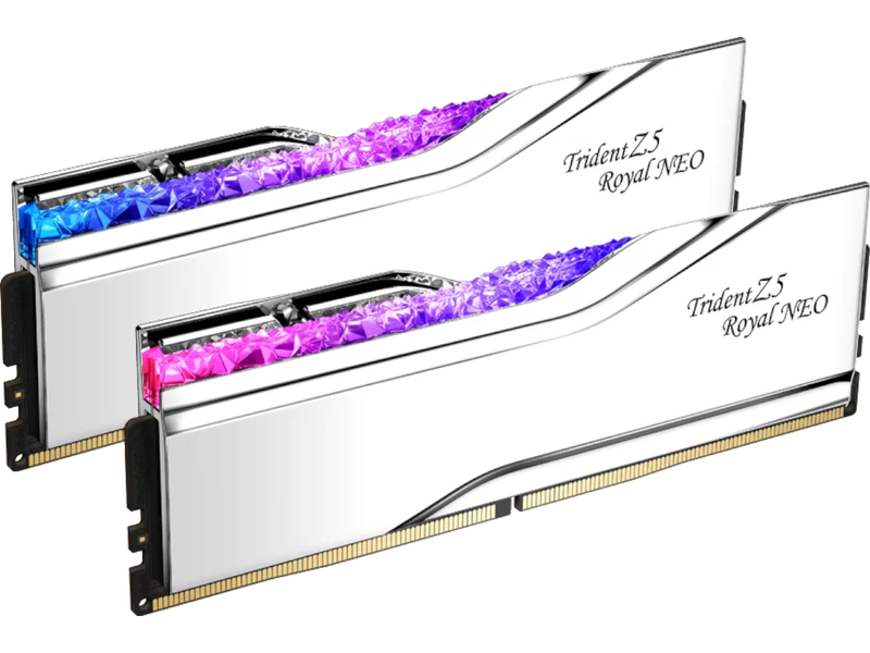 G.Skill Trident Z5 Royal Neo RGB F5-8000J4048G24GX2-TR5NS (DDR5-8000 CL40 24GB×2) 4580519698418