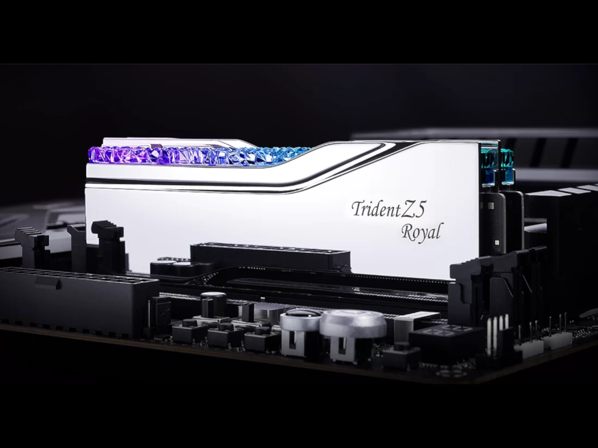 G.Skill Trident Z5 ROYAL RGB F5-7600J3646G16GX2-TR5S (DDR5-7600 CL36 1 /  OVERCLOCK WORKS