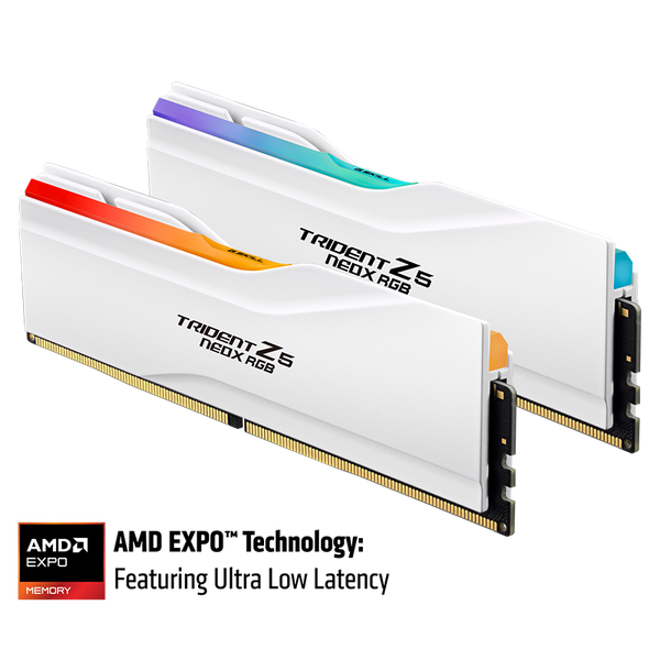 セット G.Skill Trident Z5 NeoX RGB F5-6000A3636F16GX2-TZ5NXRW (DDR5-6000
