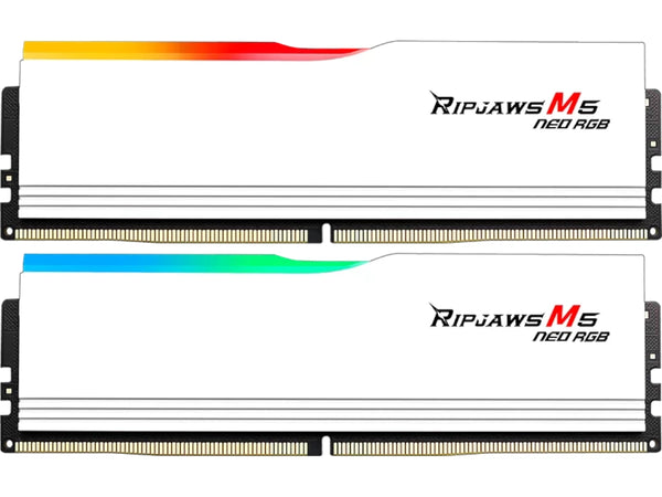 G.Skill Ripjaws M5 Neo RGB F5-6000J2836G16GX2-RM5NRW (DDR5-6000 CL28 16GB×2) 4580519698586