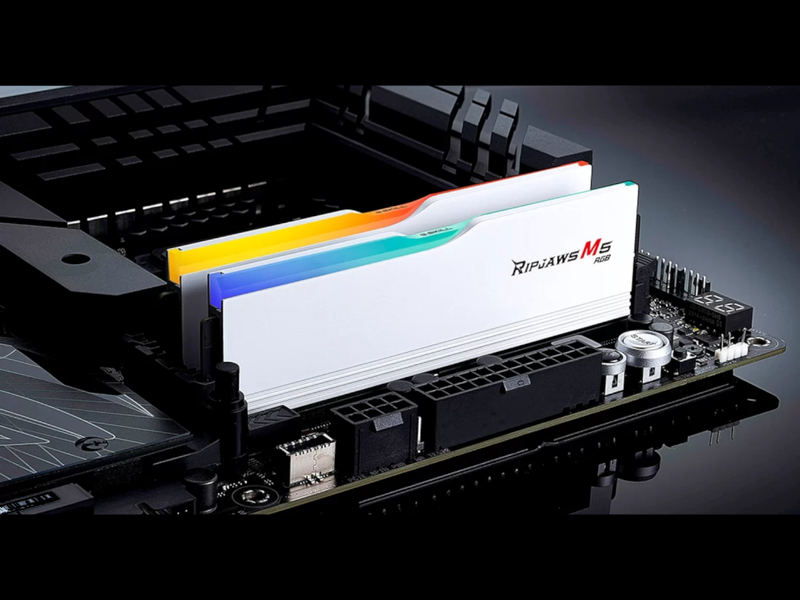 G.Skill Ripjaws M5 RGB F5-6800J3445G32GX2-RM5RW (DDR5-6800 CL34 32GB×2) 4580519699705