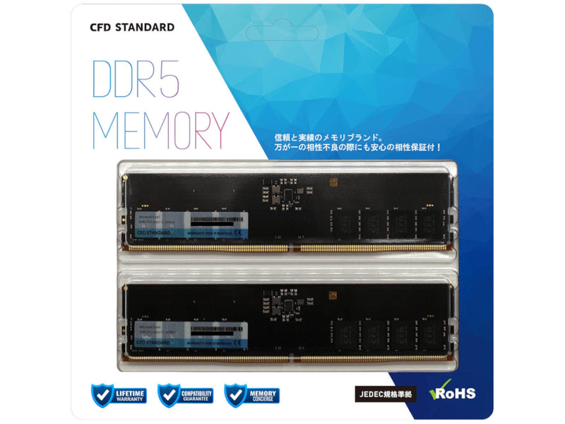 CFD Standard W5U5600CS-16G (DDR5-5600 CL46 16GB×2) 4988755065122