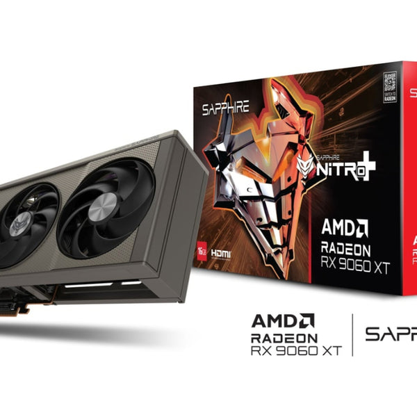 SAPPHIRE NITRO+ Radeon RX 9060 XT GAMING OC 16GB / OVERCLOCK WORKS