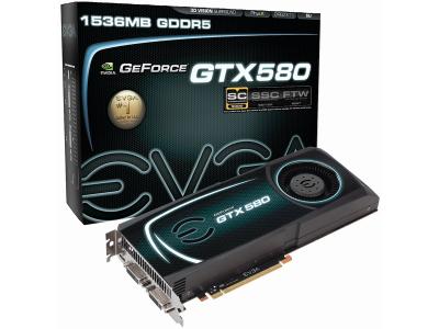 EVGA GeForce GTX 580 Superclocked (015-P3-1582-KR)