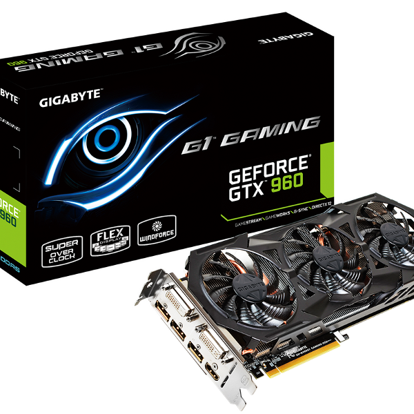 GIGABYTE GeForce GTX 960 (GV-N960G1 GAMING-2GD) / OVERCLOCK WORKS