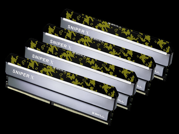 G.Skill F4-3200C16Q-32GSXKB (DDR4-3200 CL16 8GB×4)