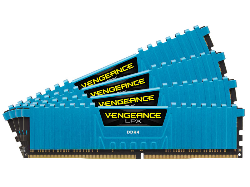 DDR4 4GB×5枚セット Corsair CMK16GX4M4A2400C14B (DDR4-2400 CL14 4GB×4) / OVERCLOCK WORKS