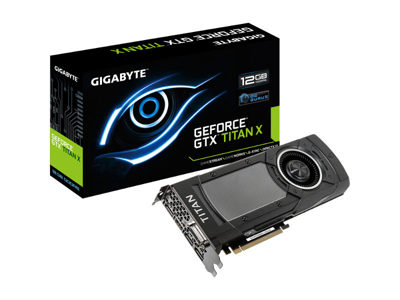 GIGABYTE GeForce GTX TITAN X (GV-NTITANXD5-12GD-B)