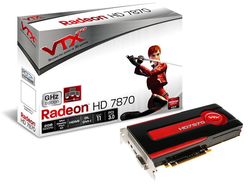 VTX3D HD7870 2GB GDDR5 (VX7870 2GBD5-2DH)